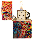 Encendedores Zippo Fusion Waves Design 46956
