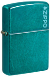 Encendedores Zippo Classic Candy Teal Zippo Logo 24004ZL