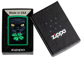 Encendedores Zippo Diseño felino de la suerte 46721