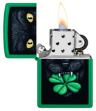 Encendedores Zippo Diseño felino de la suerte 46721