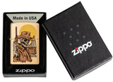 Encendedores Zippo Wild West Skeleton Design 48519