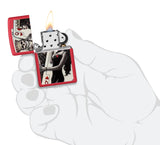 Encendedores Zippo Skull King Queen Beauty 48624