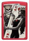 Encendedores Zippo Skull King Queen Beauty 48624