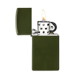 Encendedores ZIPPO Slim® Green Matte 1627