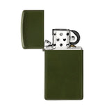 Encendedores ZIPPO Slim® Green Matte 1627